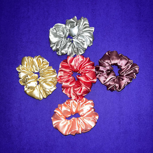 Givsy Hair Ties Scrunchies (Pack of 5)GSY002