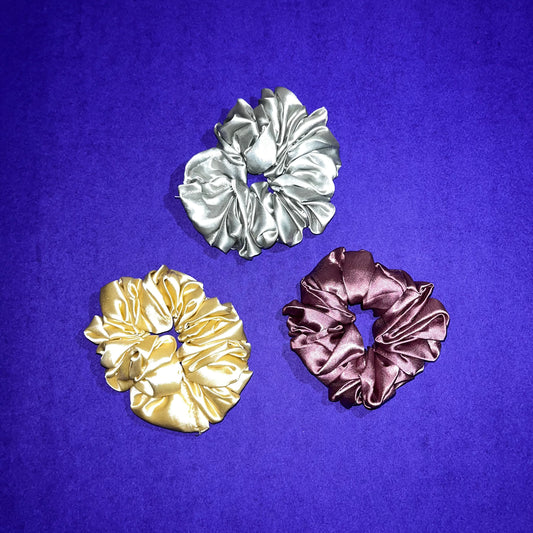 Givsy Hair Ties Scrunchies (Pack of 3) GSY005