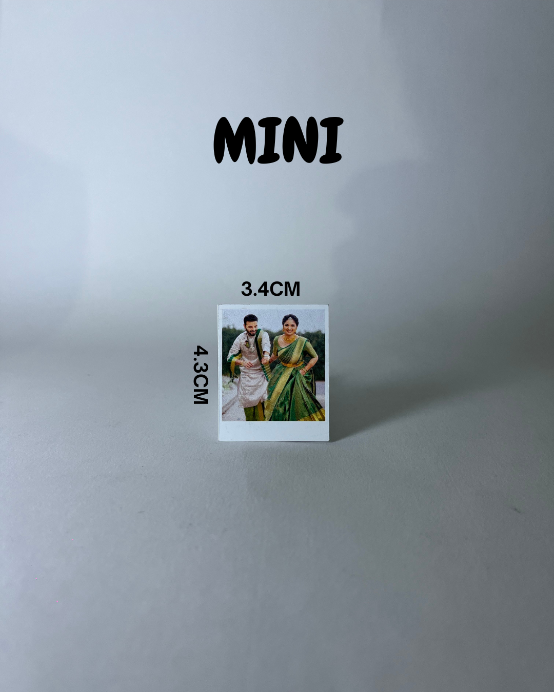 Customized High Quality Polaroids Mini (3.4cm x 4.3cm)